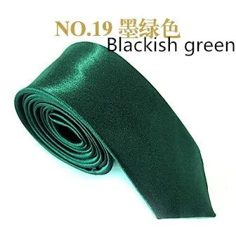 Silky Plain Ties
