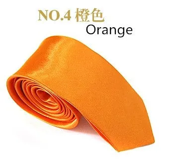 Silky Plain Ties