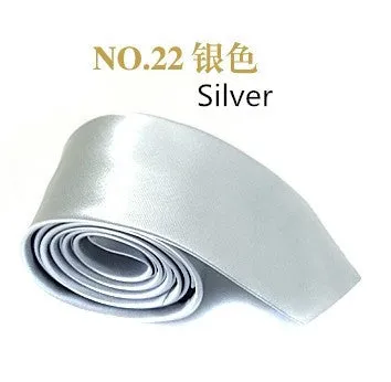 Silky Plain Ties