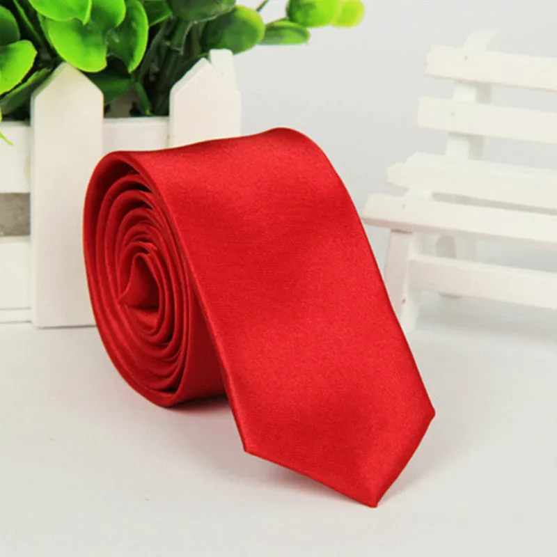 Silky Plain Ties