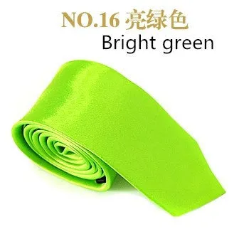 Silky Plain Ties