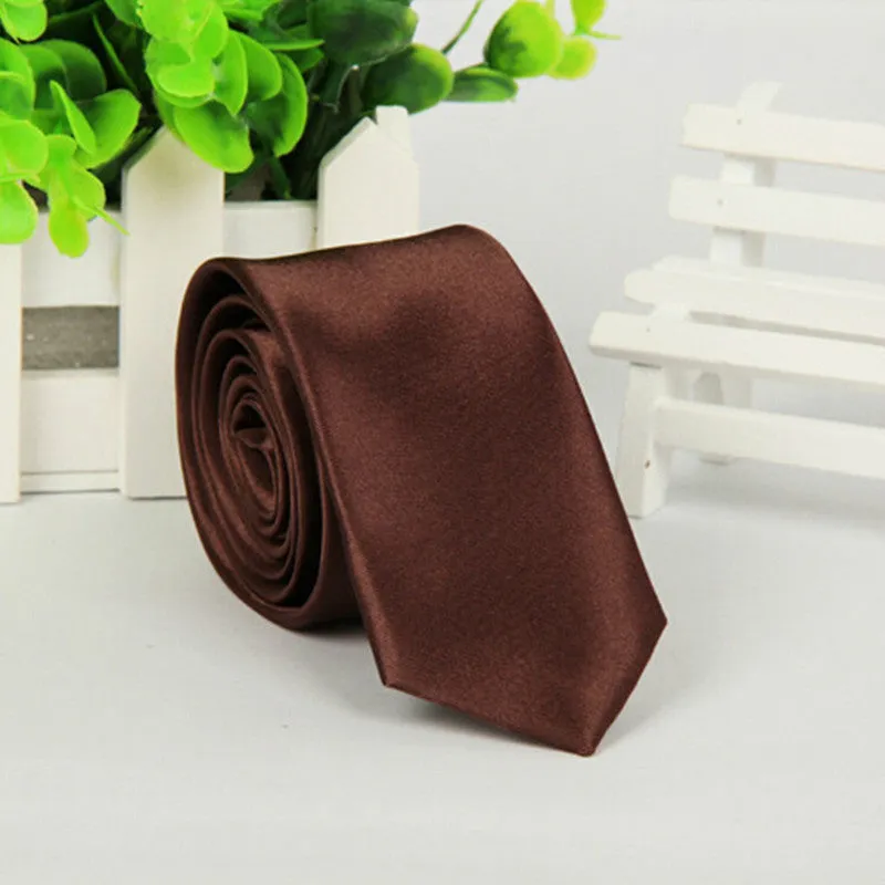Silky Plain Ties