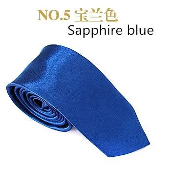 Silky Plain Ties
