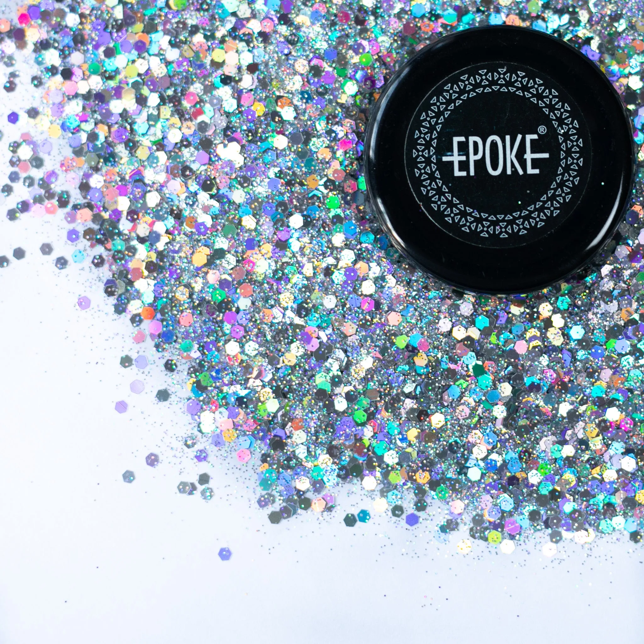 Silver Holographic Glitter(G2) - Mix- 15g