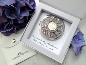 Sister Compact Mirror