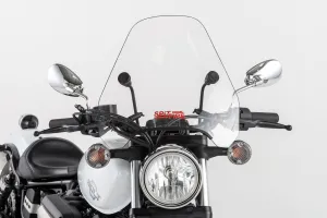SLIPSTREAMER S-06-CHR-C-1.25" S-06 Spitfire Windshield