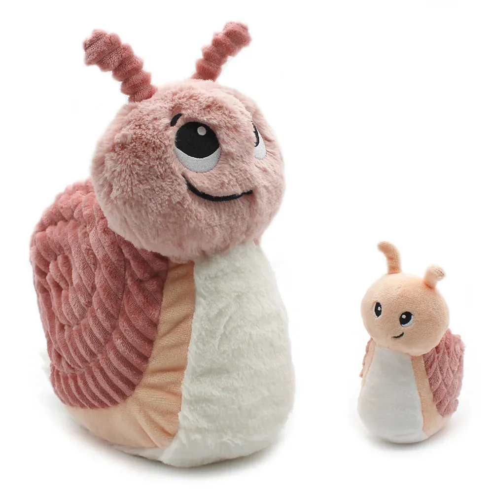 Snail and Baby Large Plush Toy