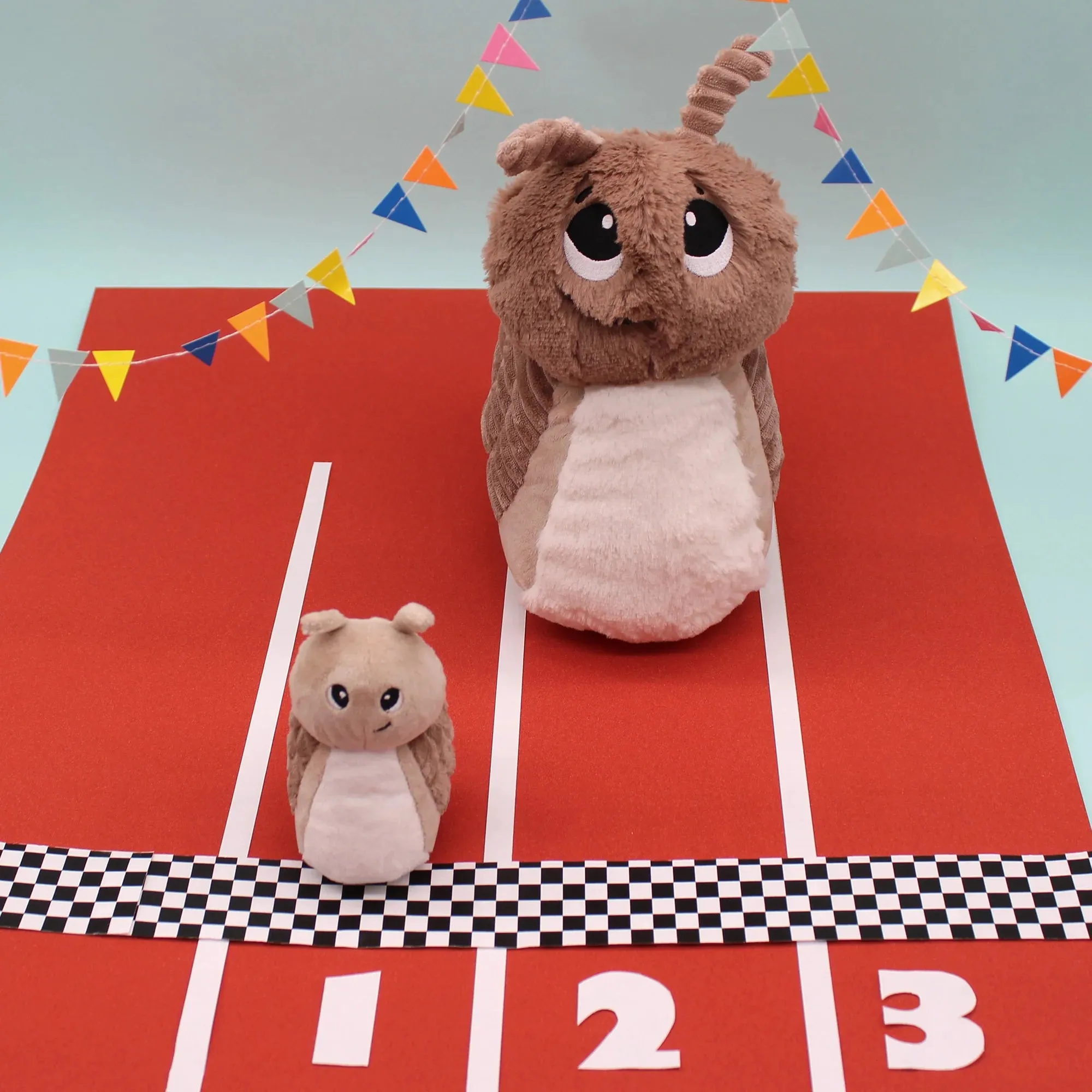 Snail and Baby Large Plush Toy