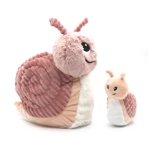 Snail and Baby Large Plush Toy
