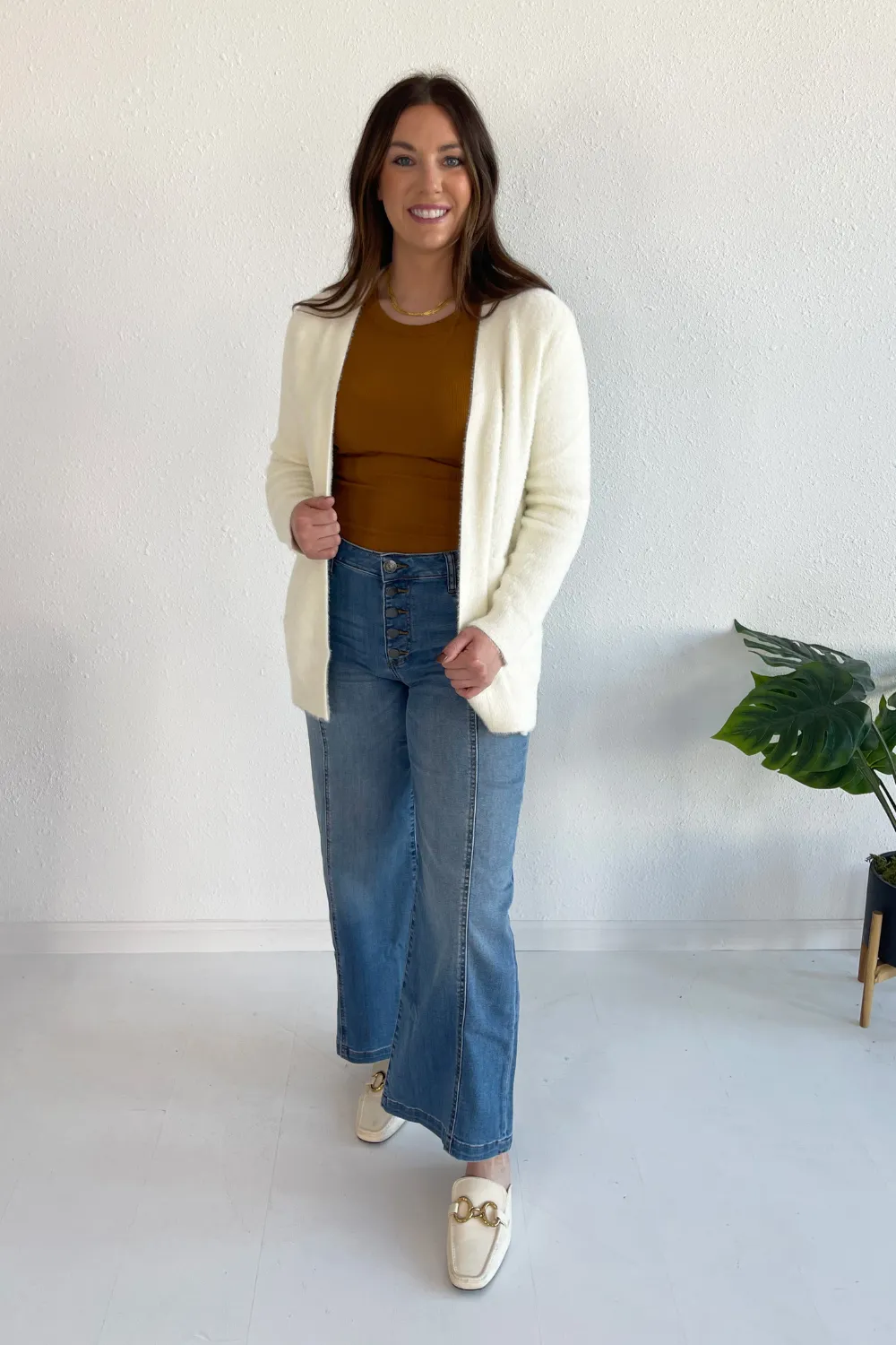 Soft Touch Open Cardigan