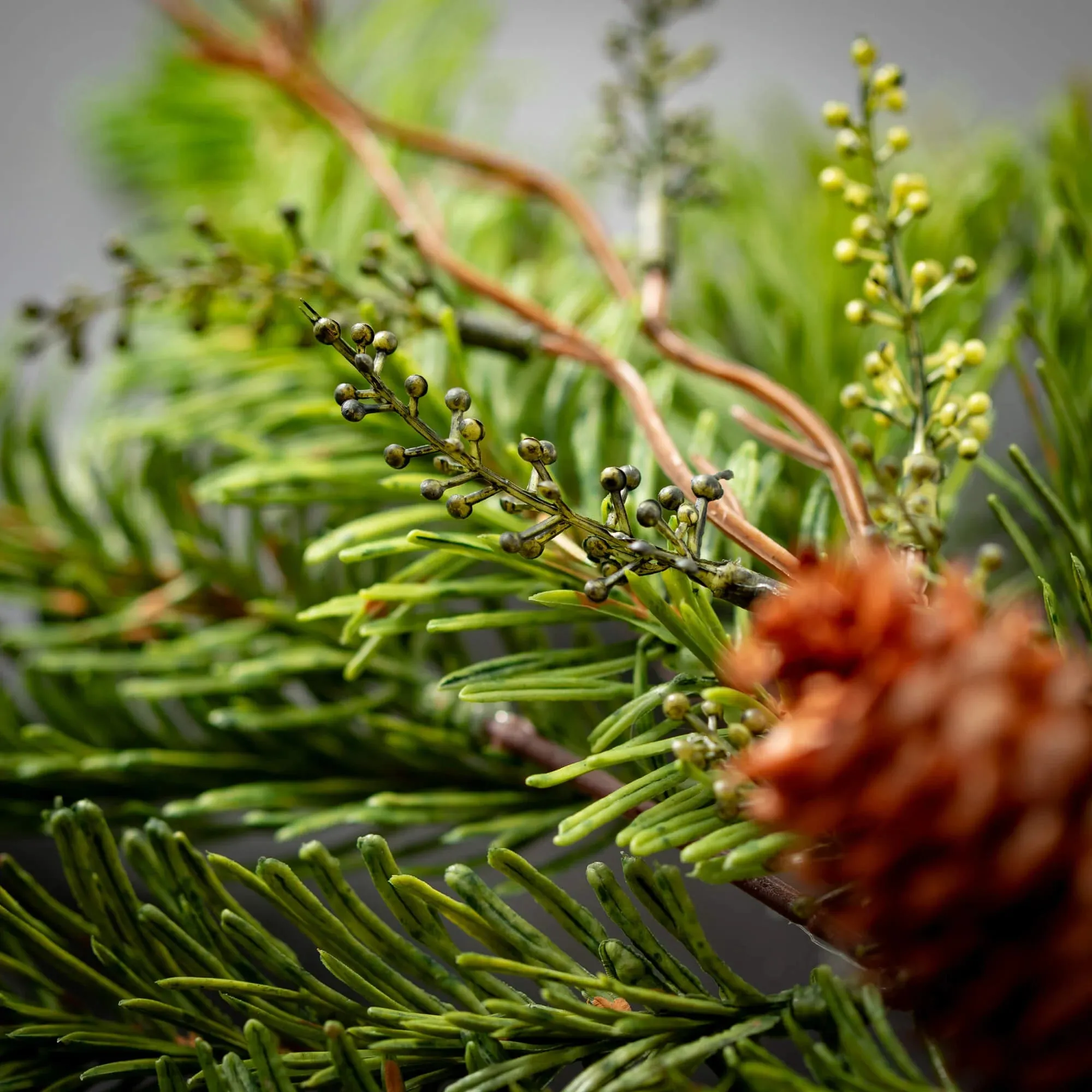 Soft Touch Pine Wreath