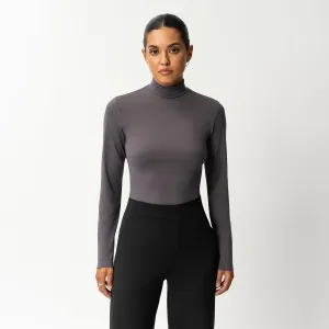 Soft Turtleneck Long-sleeve
