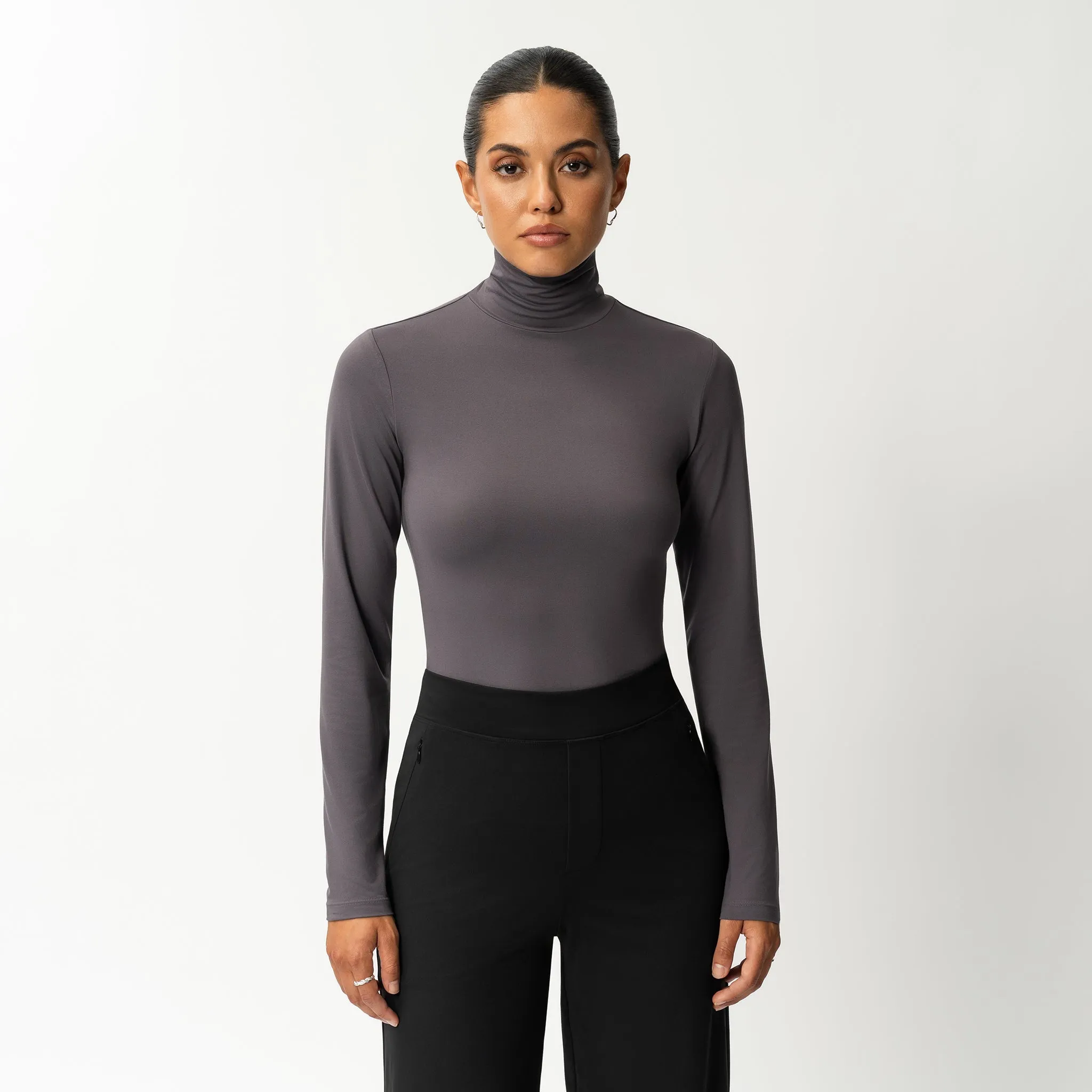 Soft Turtleneck Long-sleeve