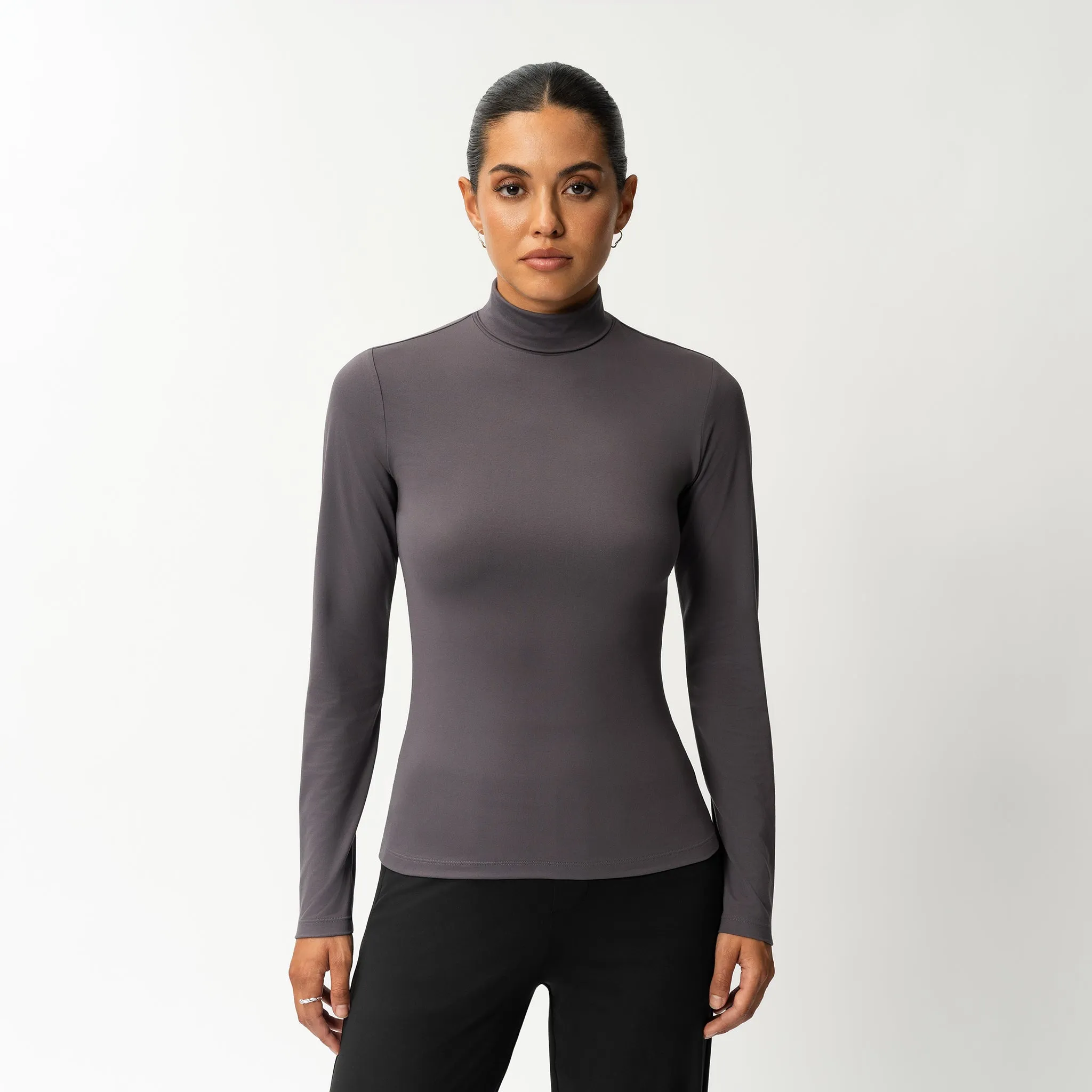 Soft Turtleneck Long-sleeve