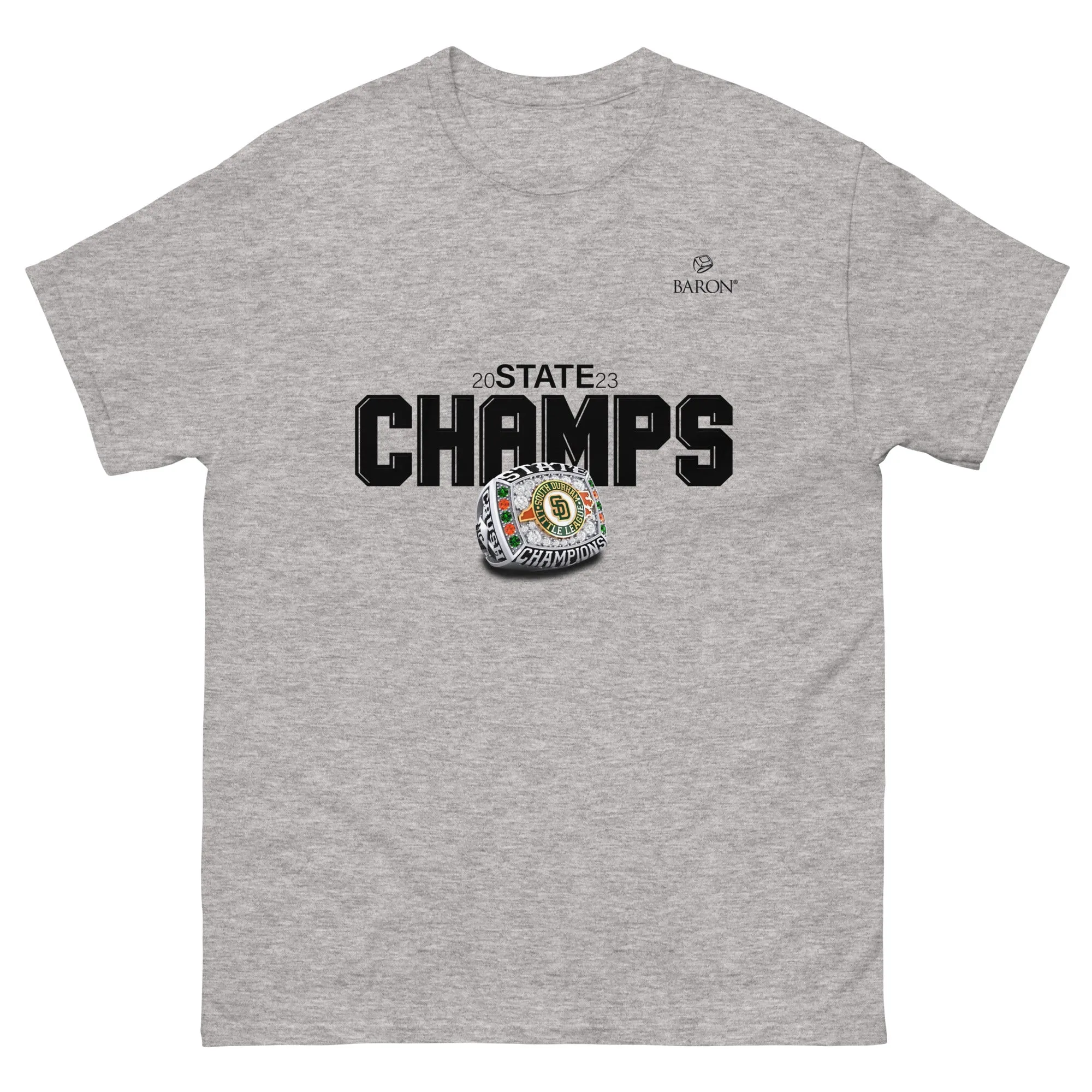 South Durham Little League Crush 2023 Championship T-Shirt