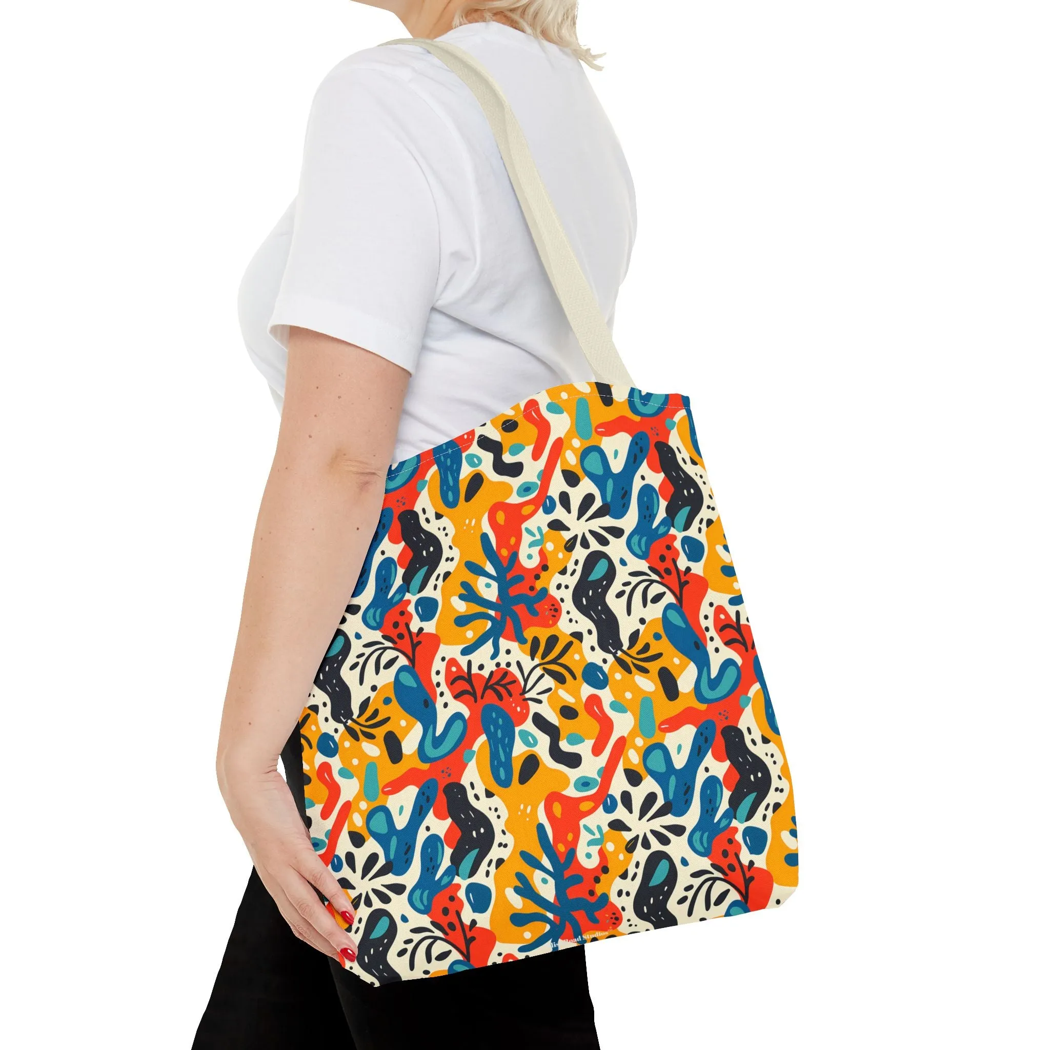 Spice of Life Tote Bag - Add a Splash of Color to Your Every Day! Available in 3 sizes.