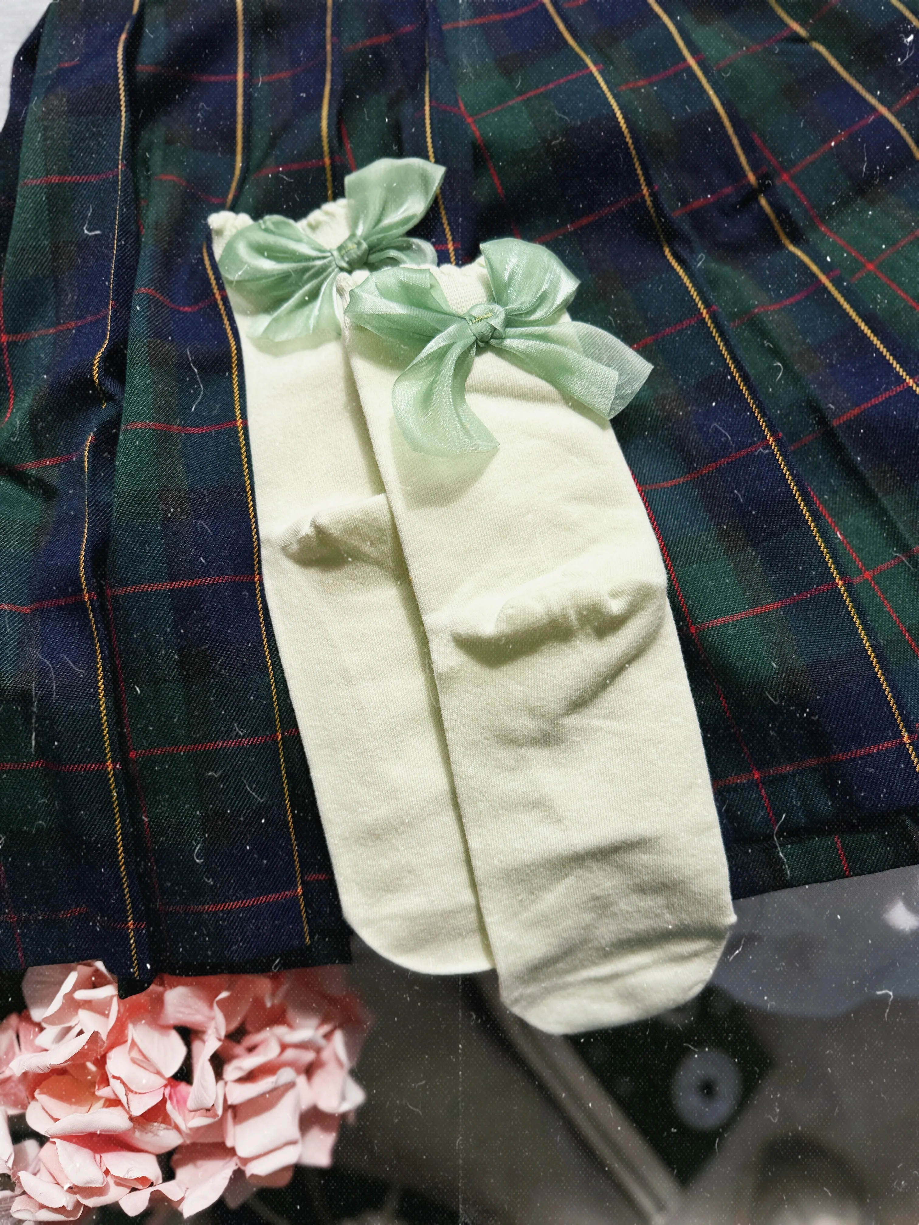 Spring Bow Socks