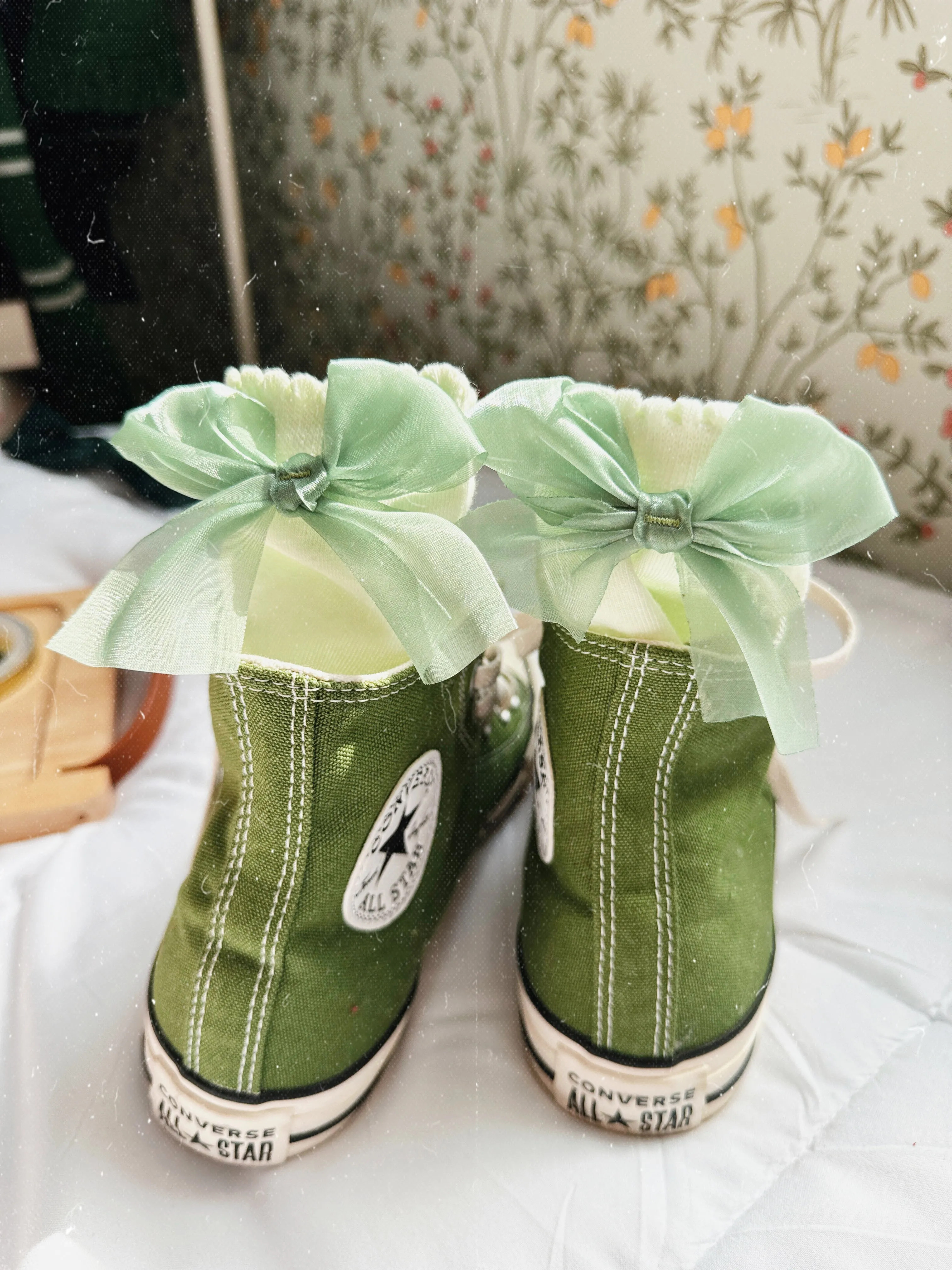 Spring Bow Socks