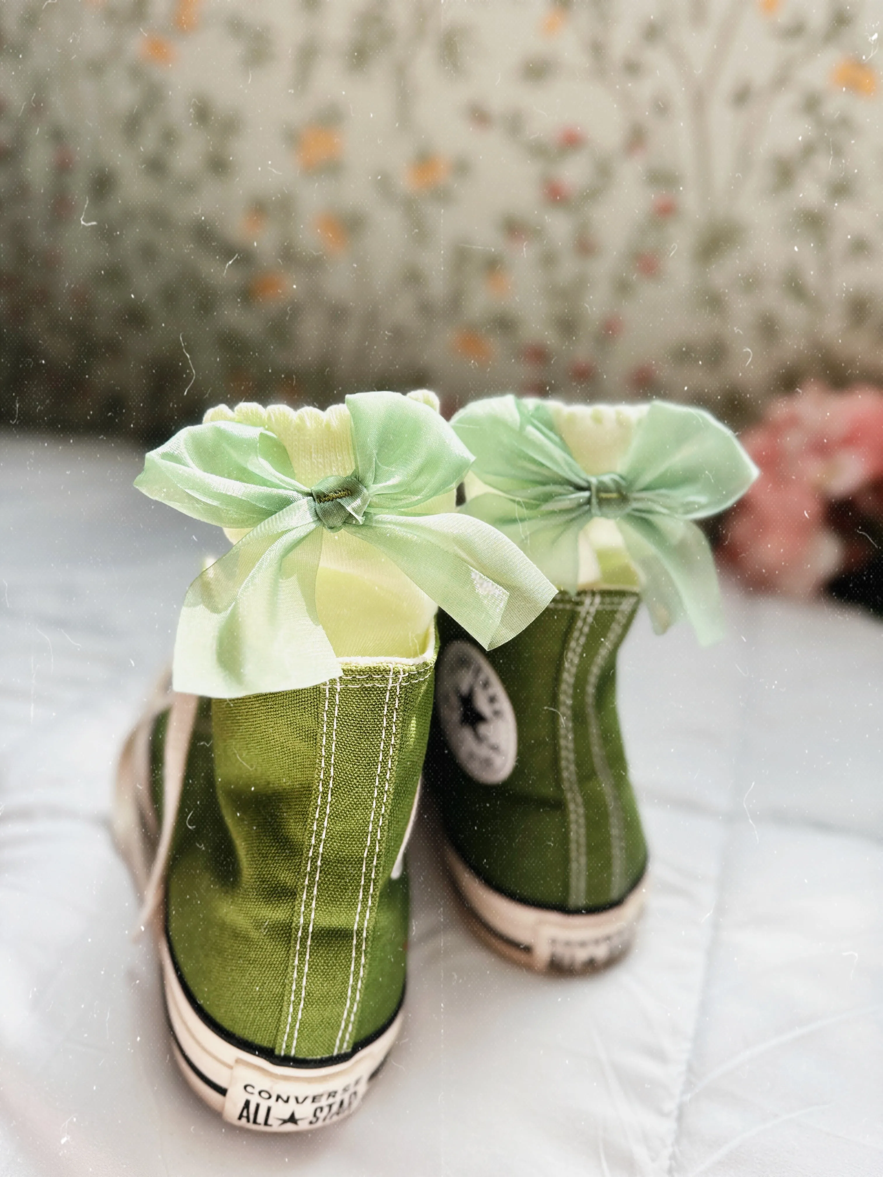 Spring Bow Socks