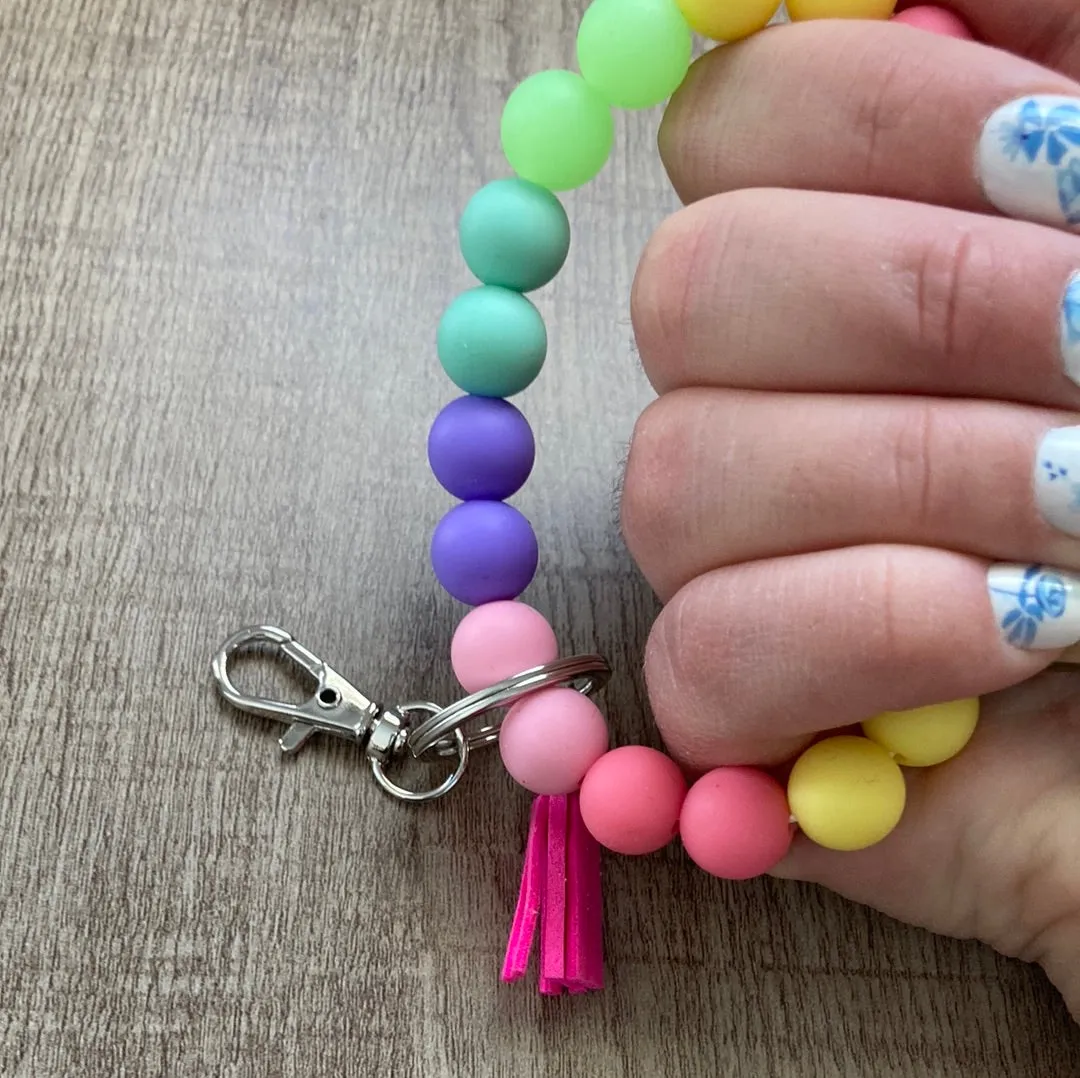 Spring Colored Keychain