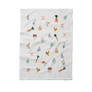 Spring Farm Tea Towel
