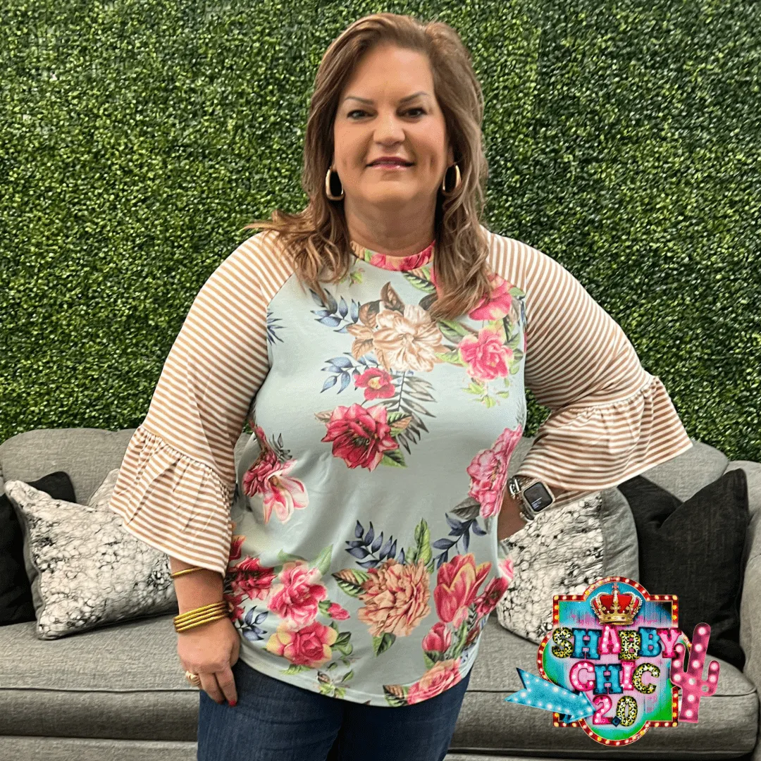 Spring Flowers Top