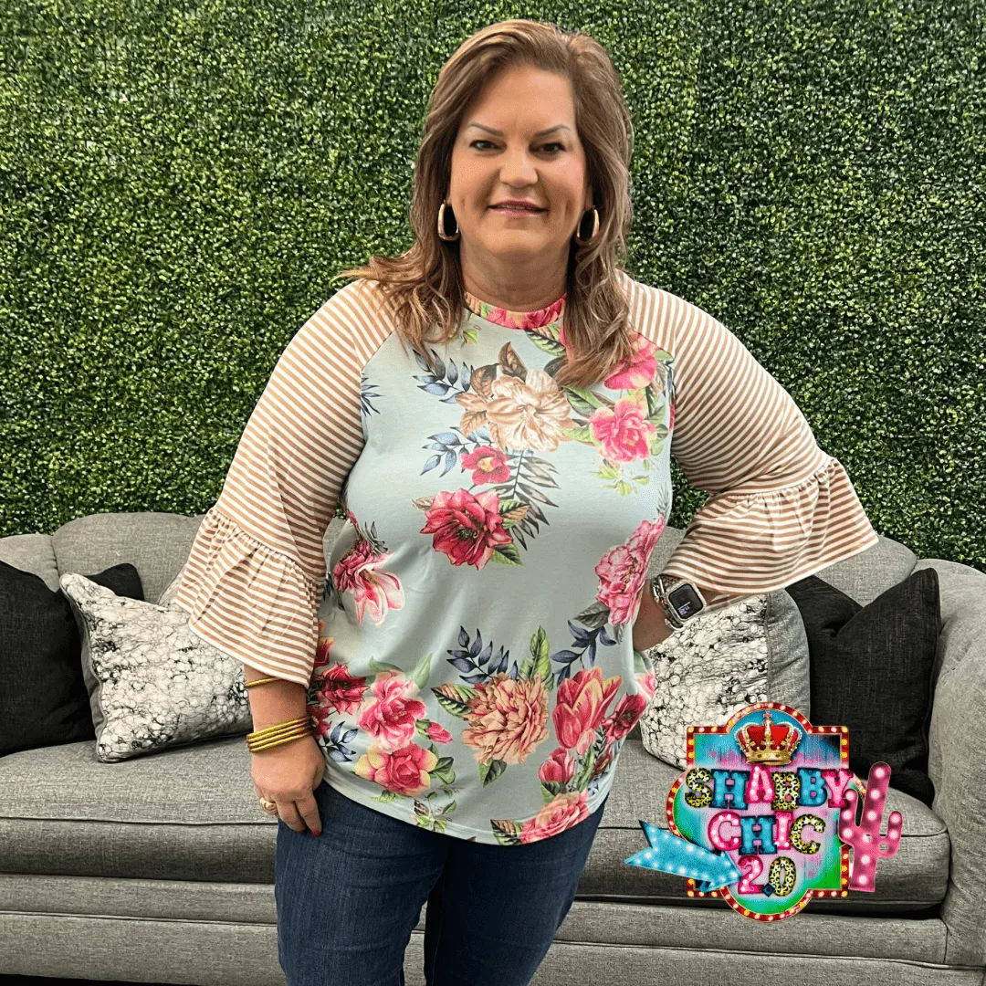 Spring Flowers Top