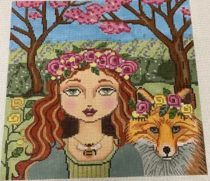 Spring Nature Girl