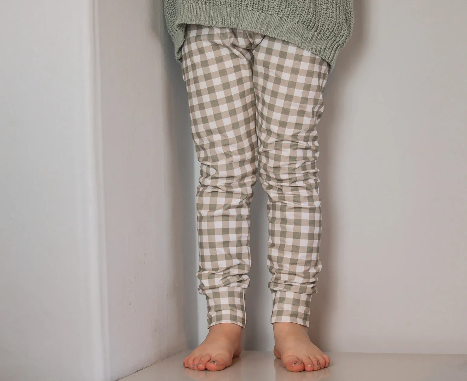 Spring Plaid Leggings