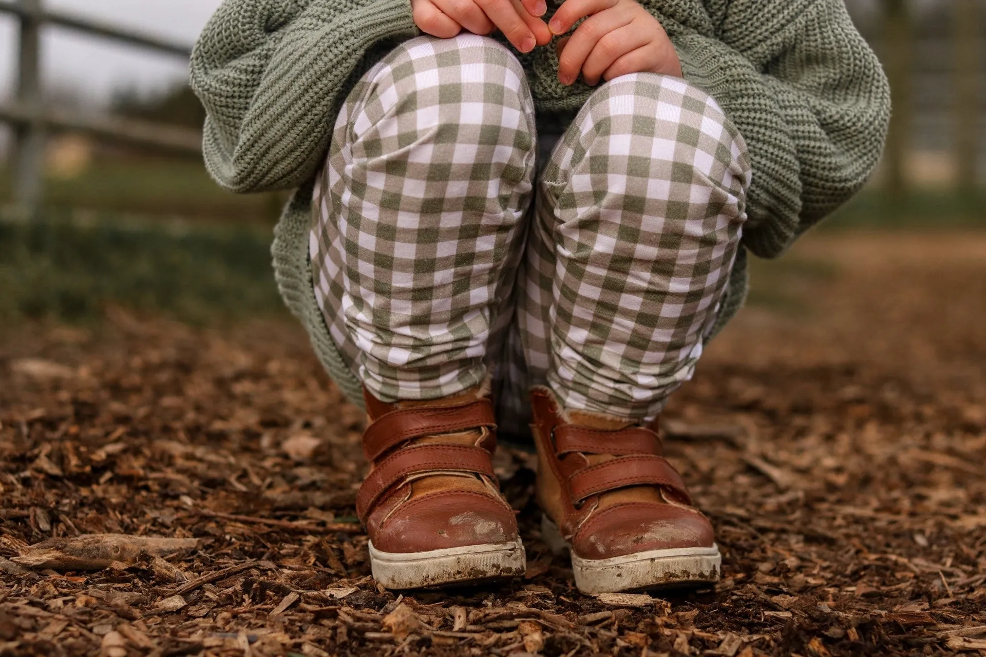 Spring Plaid Leggings