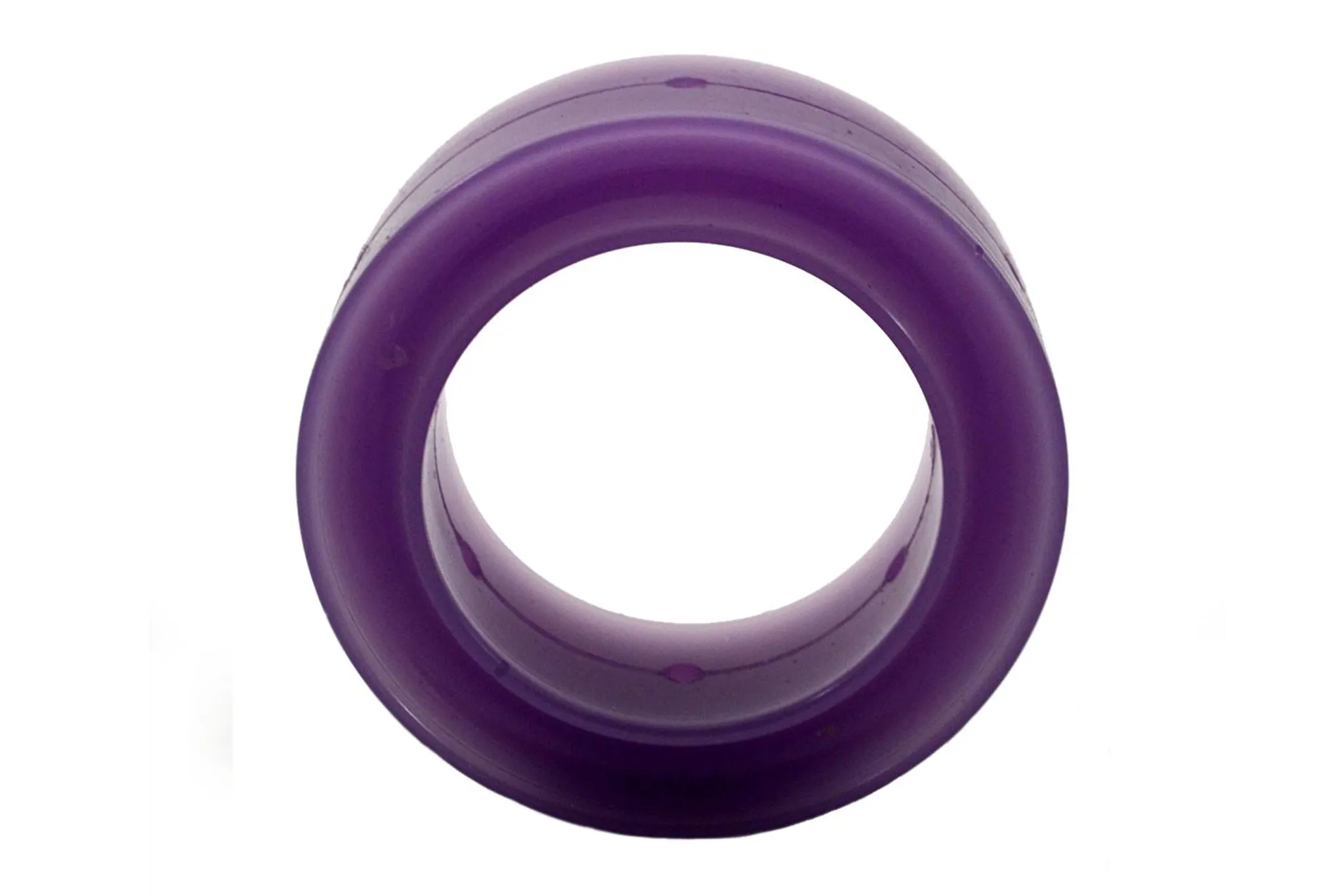 Spring Rubber,  2-1/2 in Barrel Spring, 1 in Height, Rubber