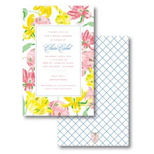 Spring Tulips Invitation