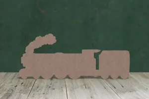 Steam Train (plain) - 2mm MDF