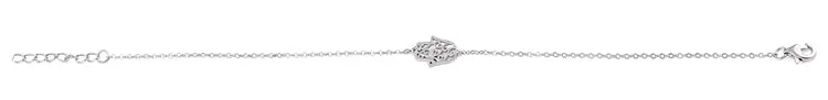 Sterling Silver Hamsa Bracelet