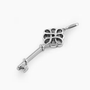 Sterling Silver Key Pendant
