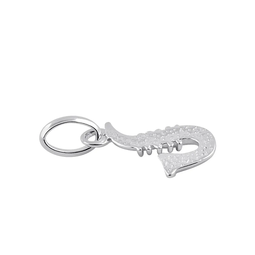 Sterling Silver Saxophone Pendant