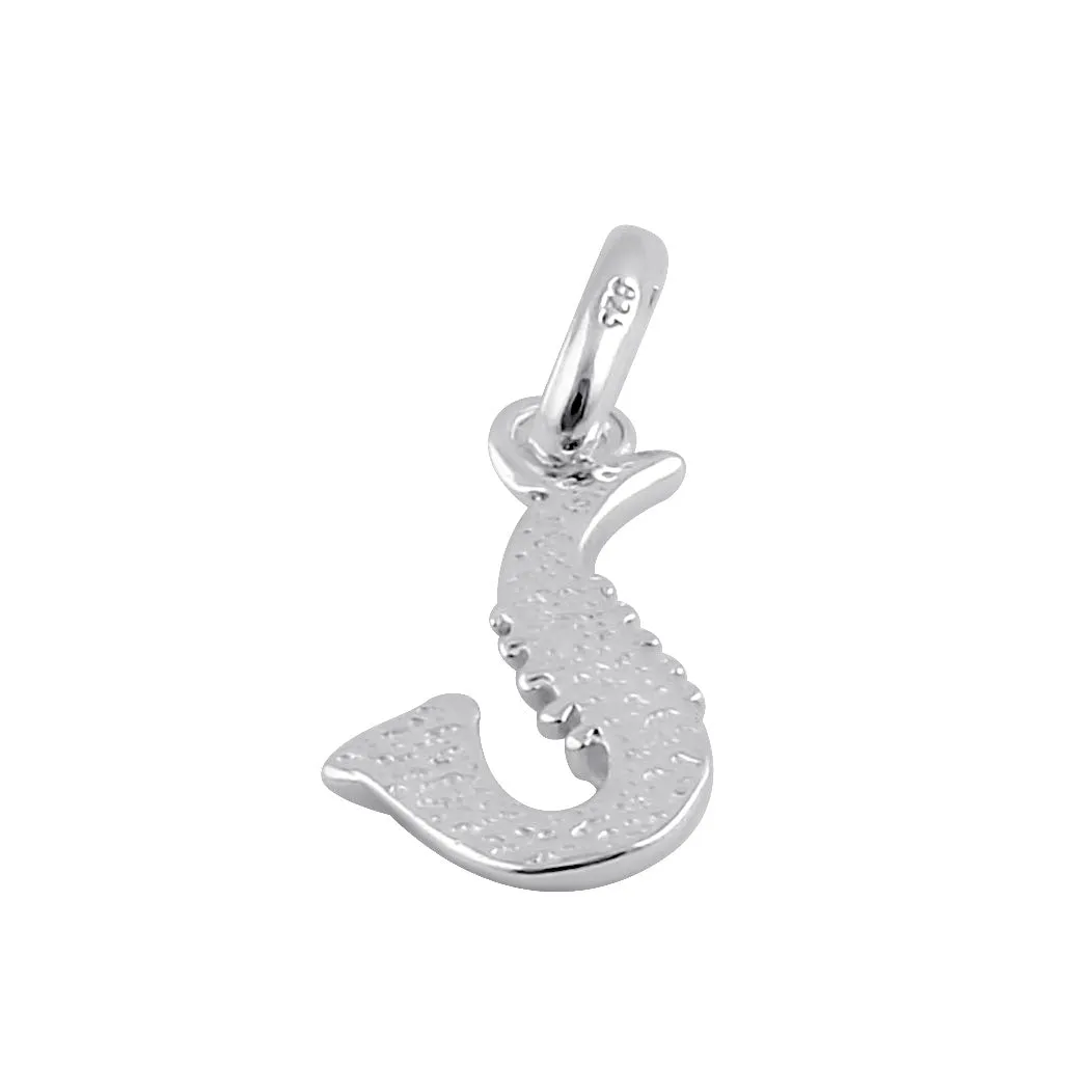 Sterling Silver Saxophone Pendant