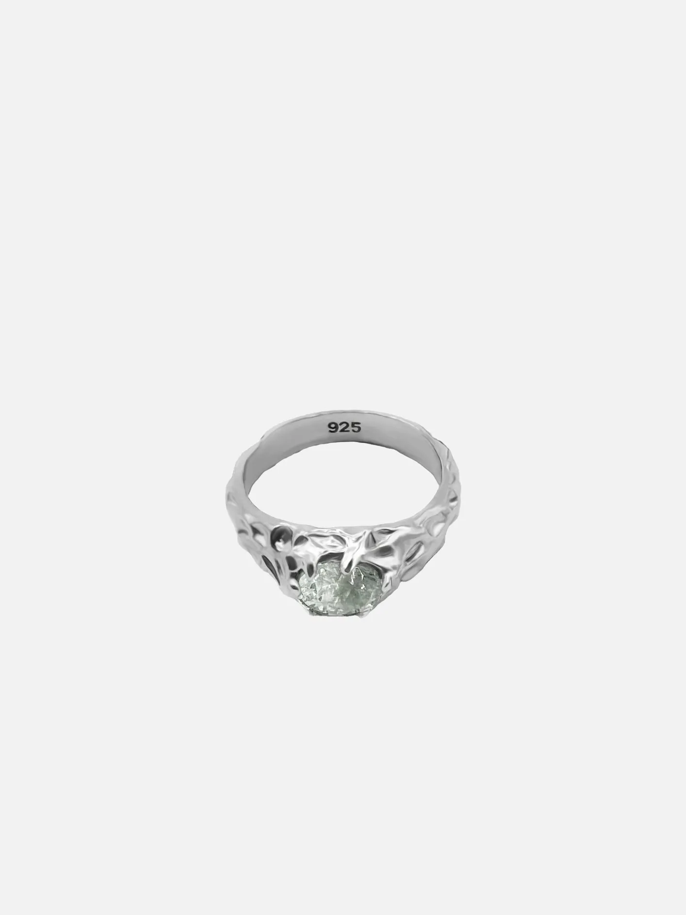 Stone Ring - Silver
