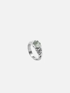 Stone Ring - Silver