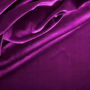 Stretch Velvet - Mulberry
