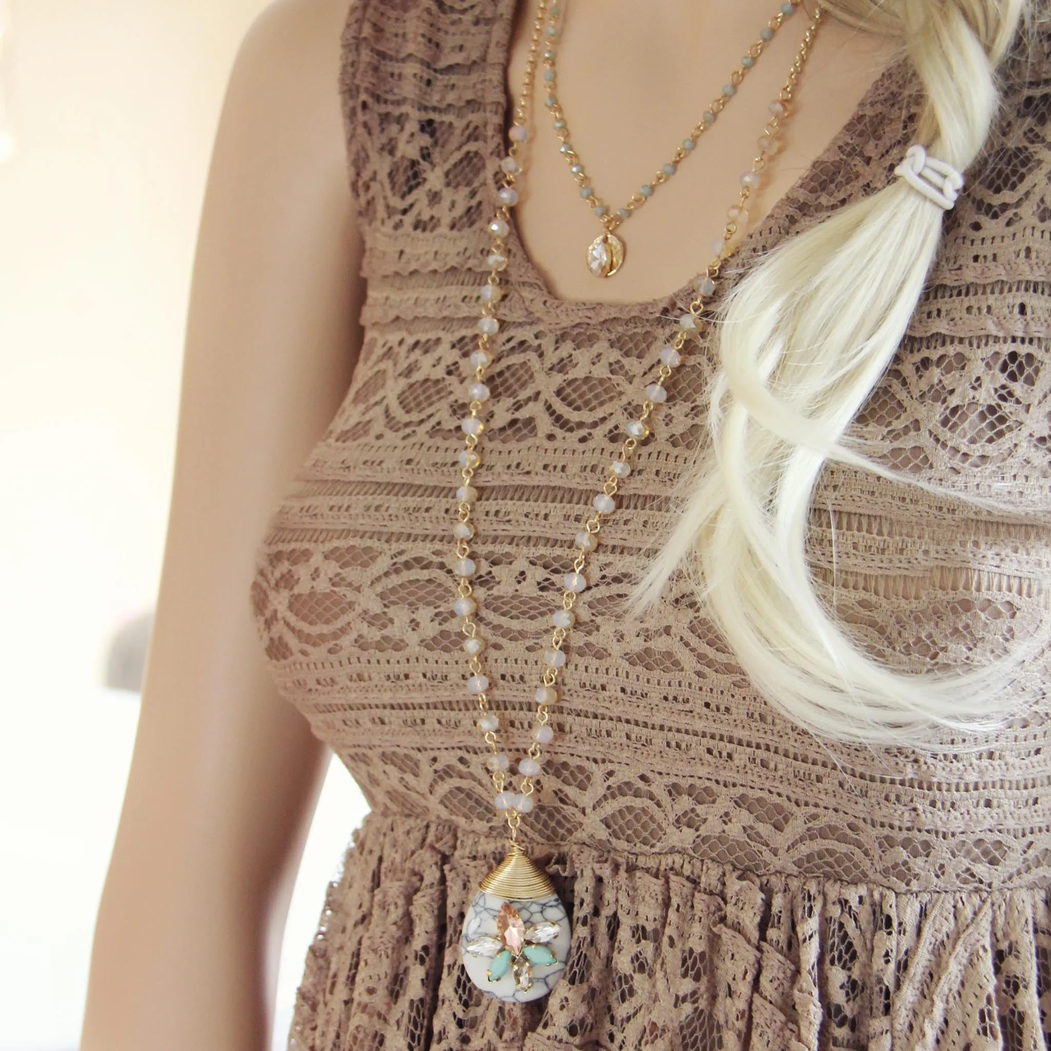 Sugar Stone Necklace
