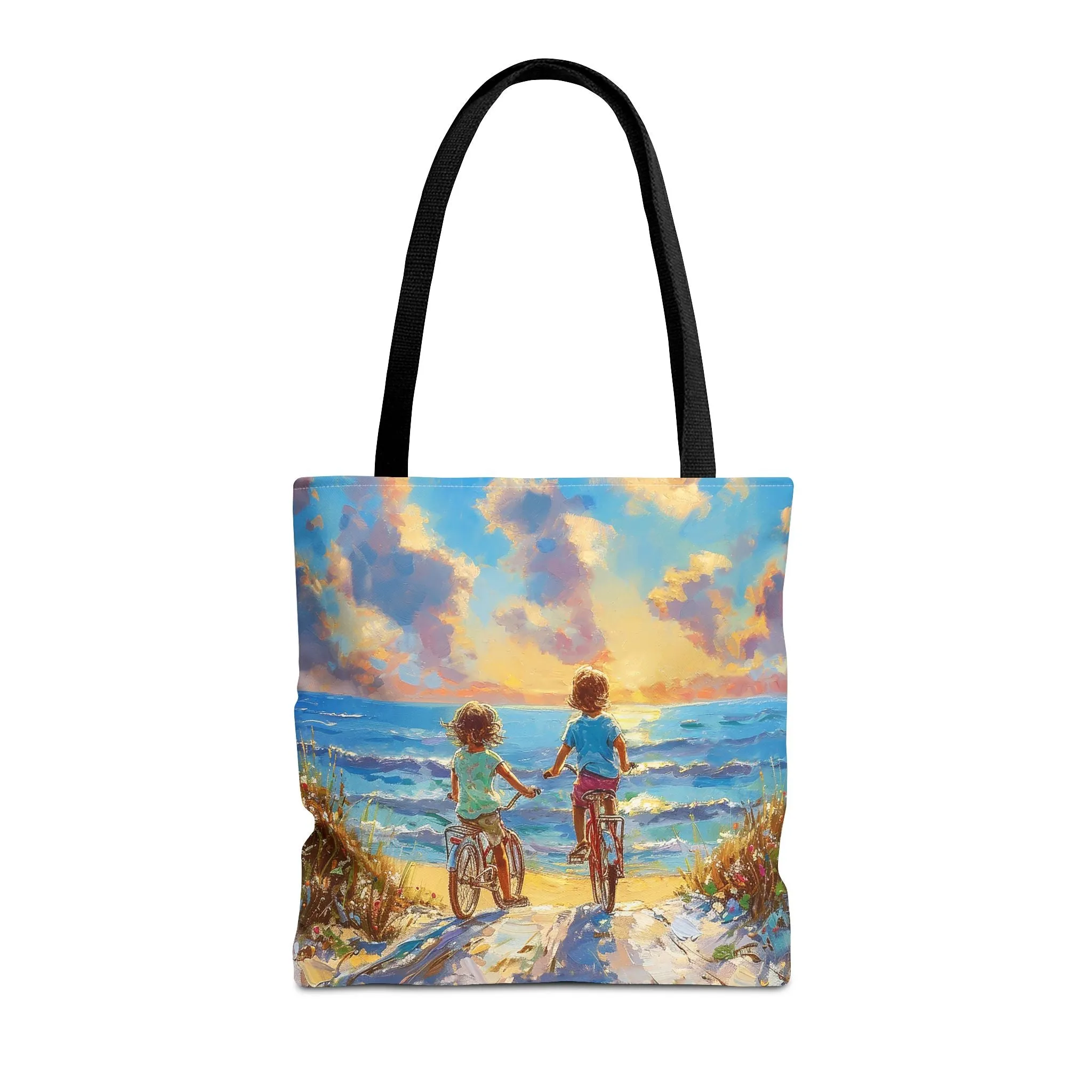 Sunrise to Sunset Memories Tote Bag - Carry Life's Beautiful Journey--Everywhere You Go! Available in 3 sizes.