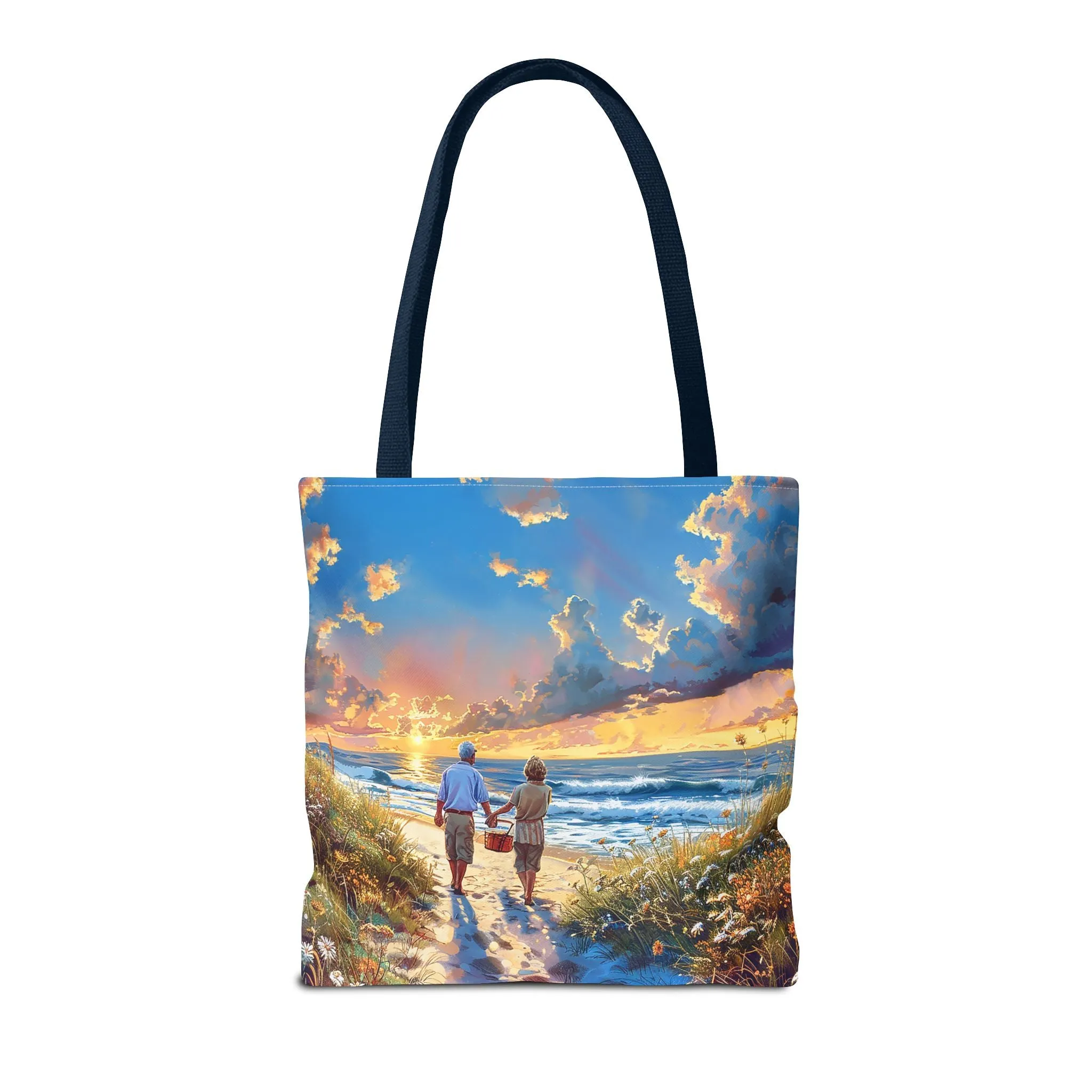 Sunrise to Sunset Memories Tote Bag - Carry Life's Beautiful Journey--Everywhere You Go! Available in 3 sizes.