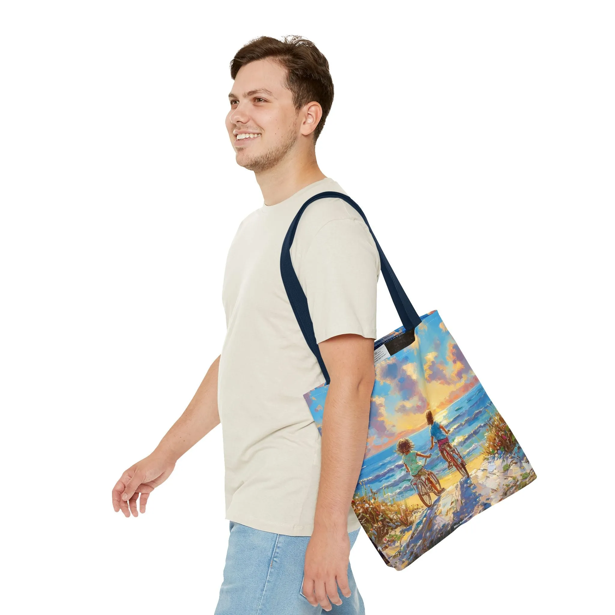 Sunrise to Sunset Memories Tote Bag - Carry Life's Beautiful Journey--Everywhere You Go! Available in 3 sizes.