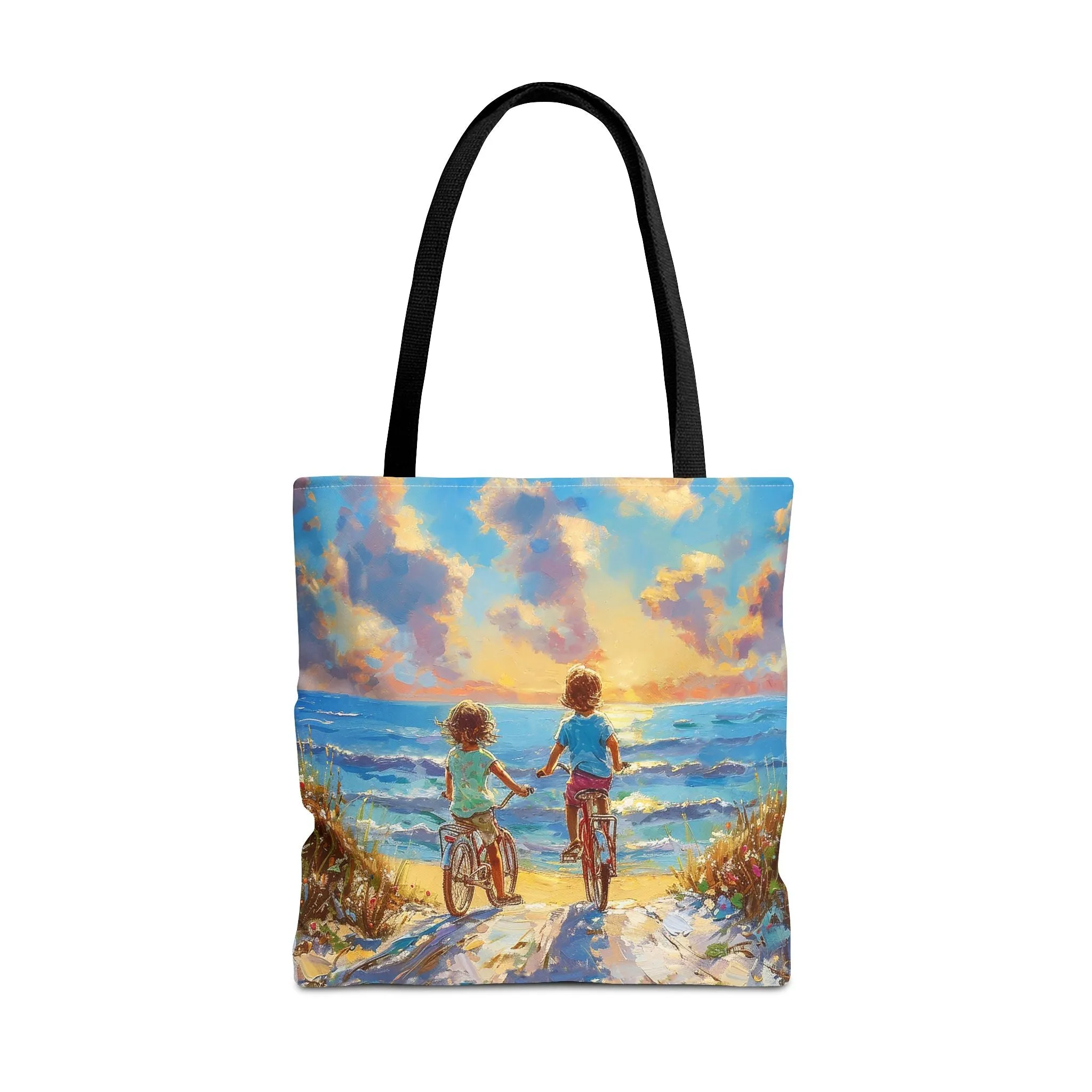 Sunrise to Sunset Memories Tote Bag - Carry Life's Beautiful Journey--Everywhere You Go! Available in 3 sizes.