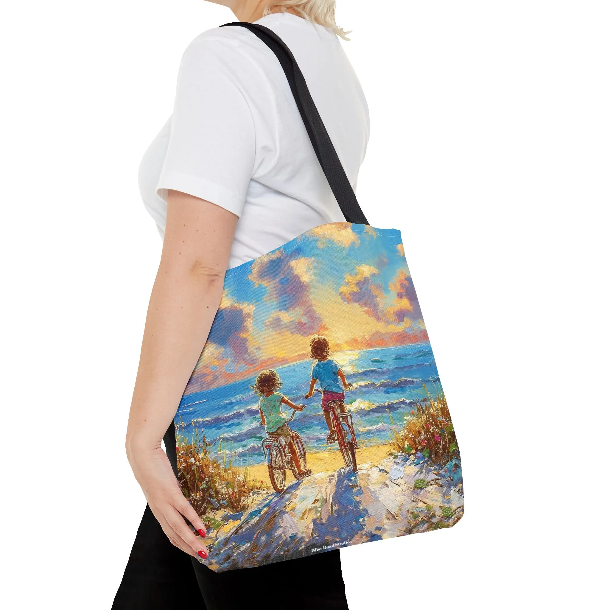 Sunrise to Sunset Memories Tote Bag - Carry Life's Beautiful Journey--Everywhere You Go! Available in 3 sizes.