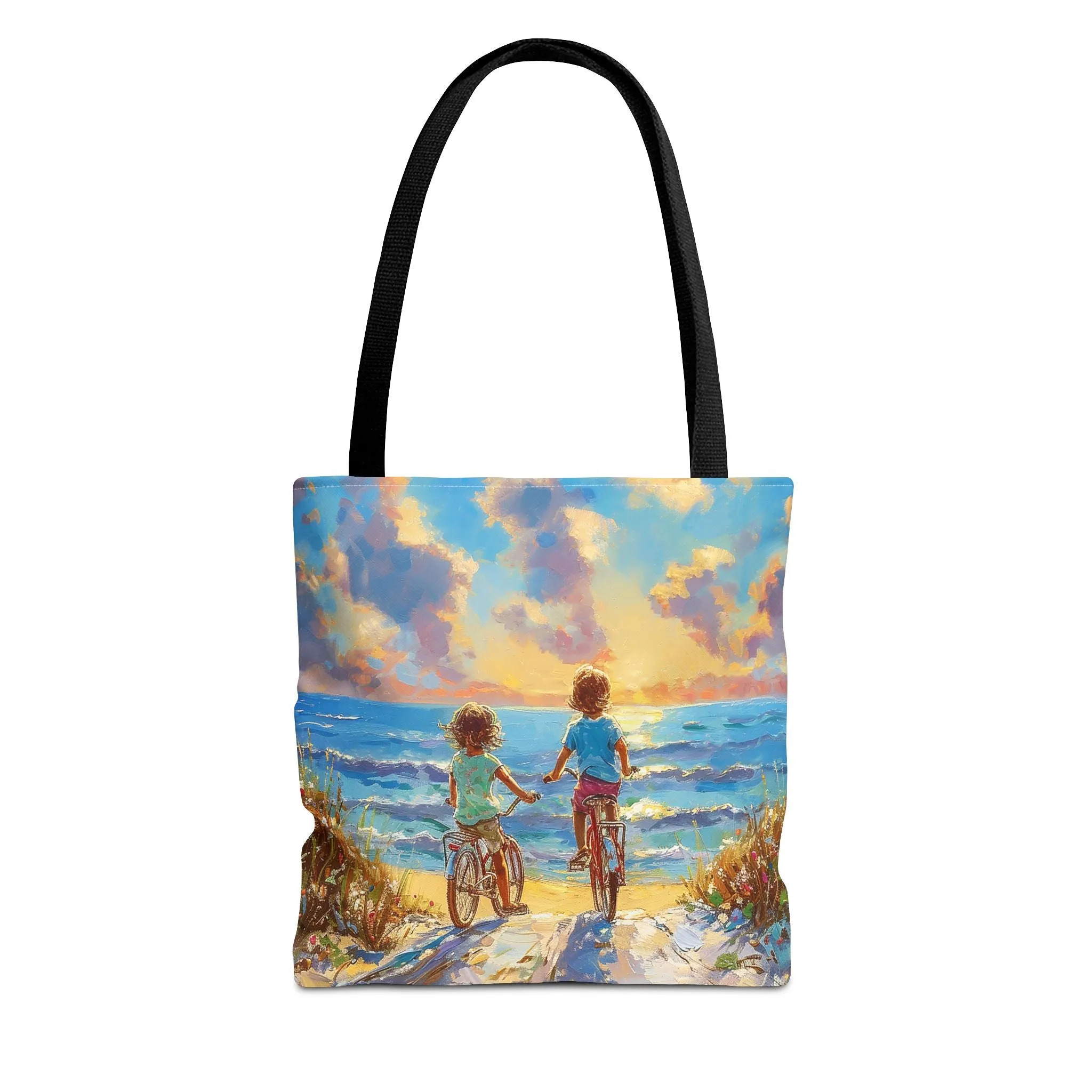Sunrise to Sunset Memories Tote Bag - Carry Life's Beautiful Journey--Everywhere You Go! Available in 3 sizes.