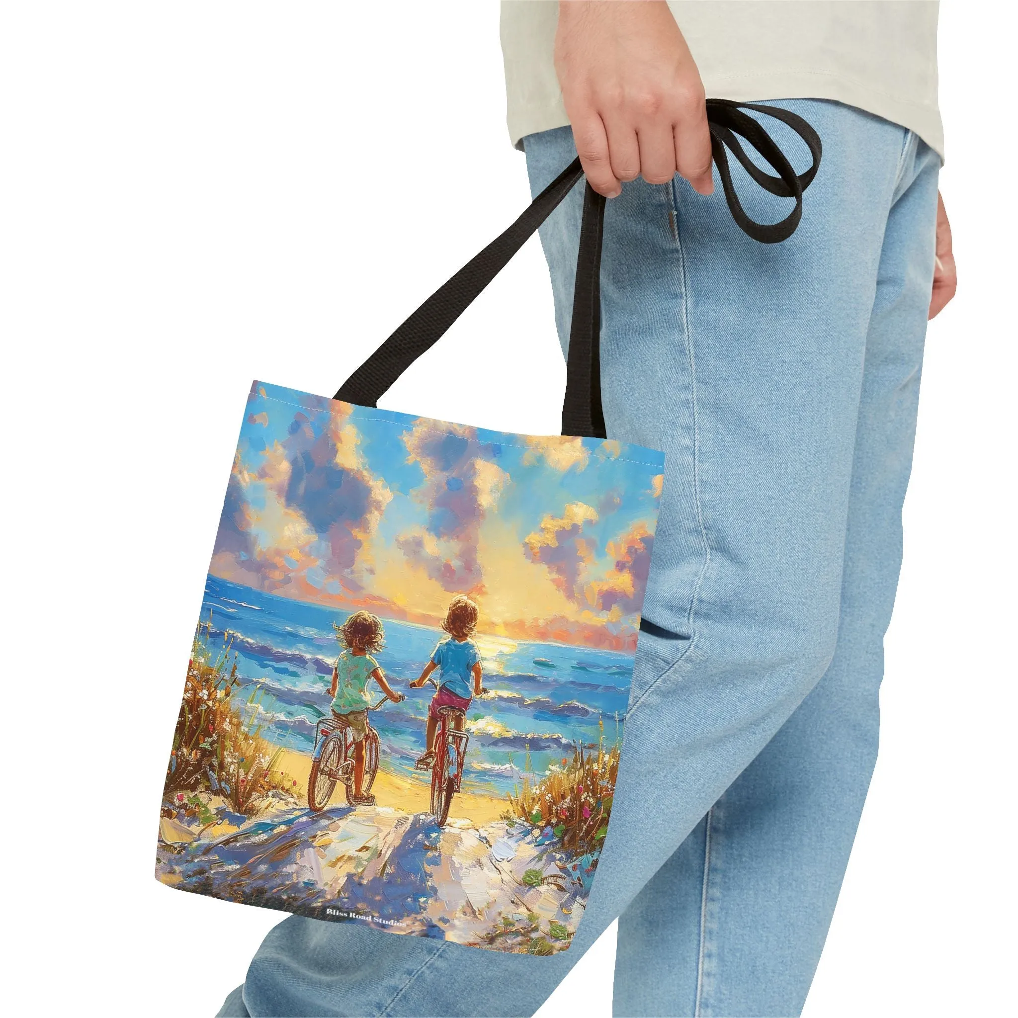 Sunrise to Sunset Memories Tote Bag - Carry Life's Beautiful Journey--Everywhere You Go! Available in 3 sizes.