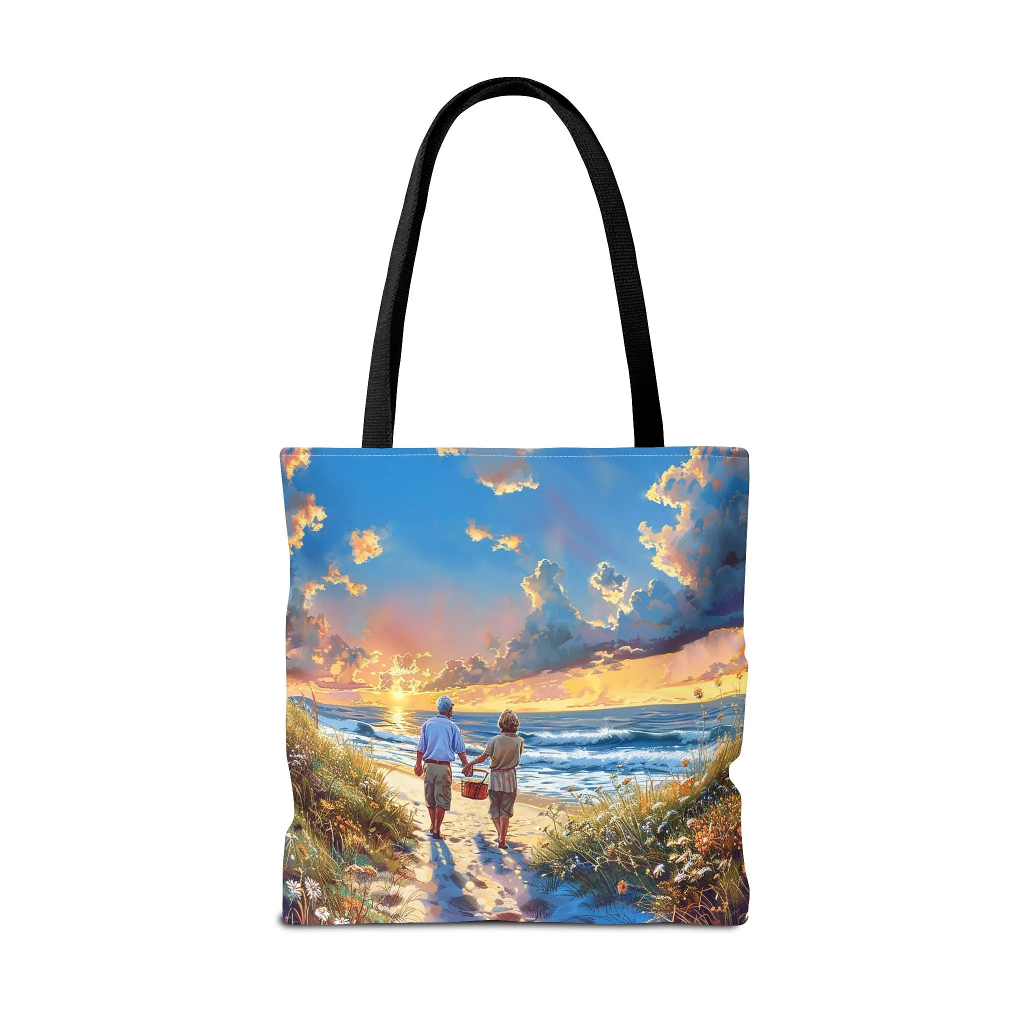 Sunrise to Sunset Memories Tote Bag - Carry Life's Beautiful Journey--Everywhere You Go! Available in 3 sizes.