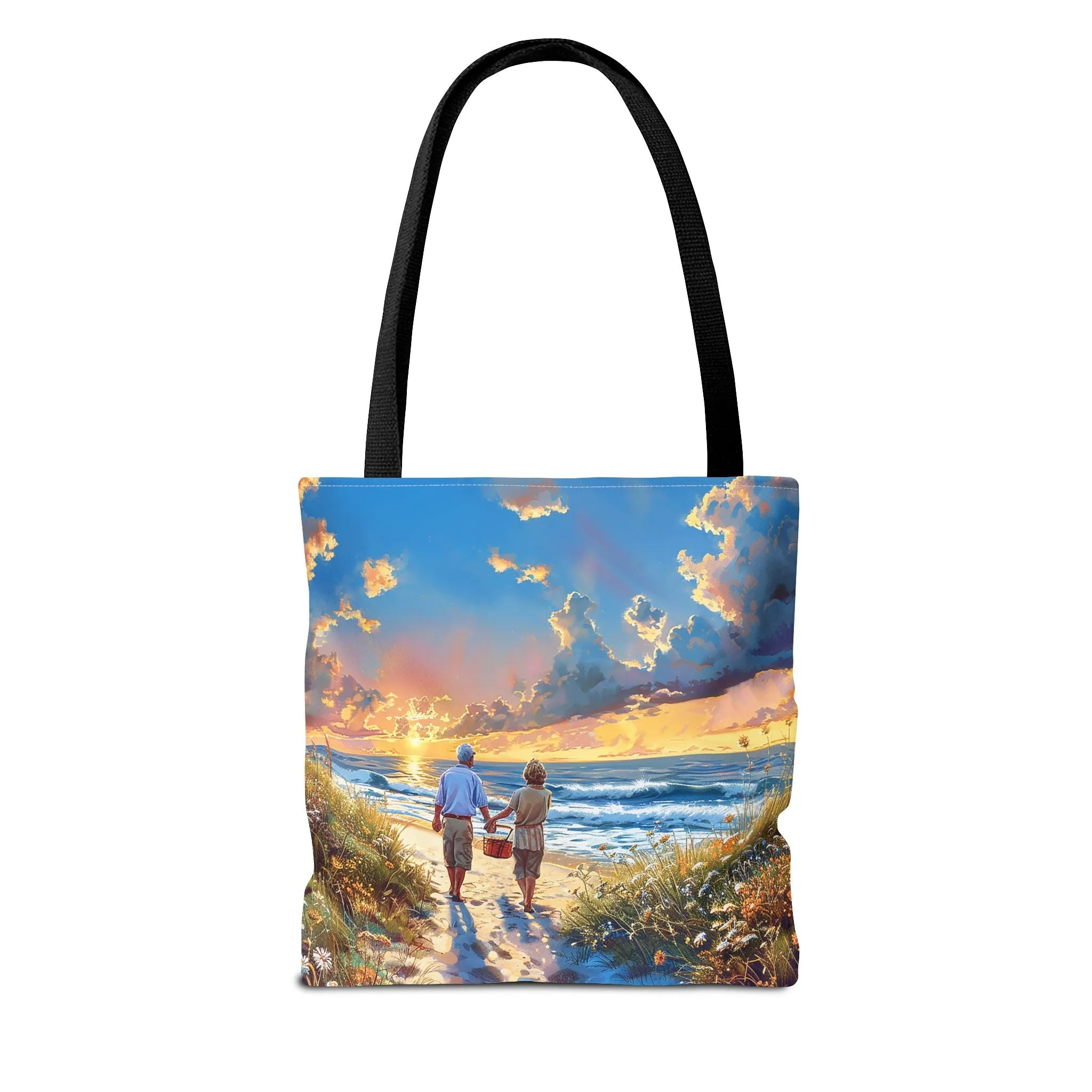 Sunrise to Sunset Memories Tote Bag - Carry Life's Beautiful Journey--Everywhere You Go! Available in 3 sizes.